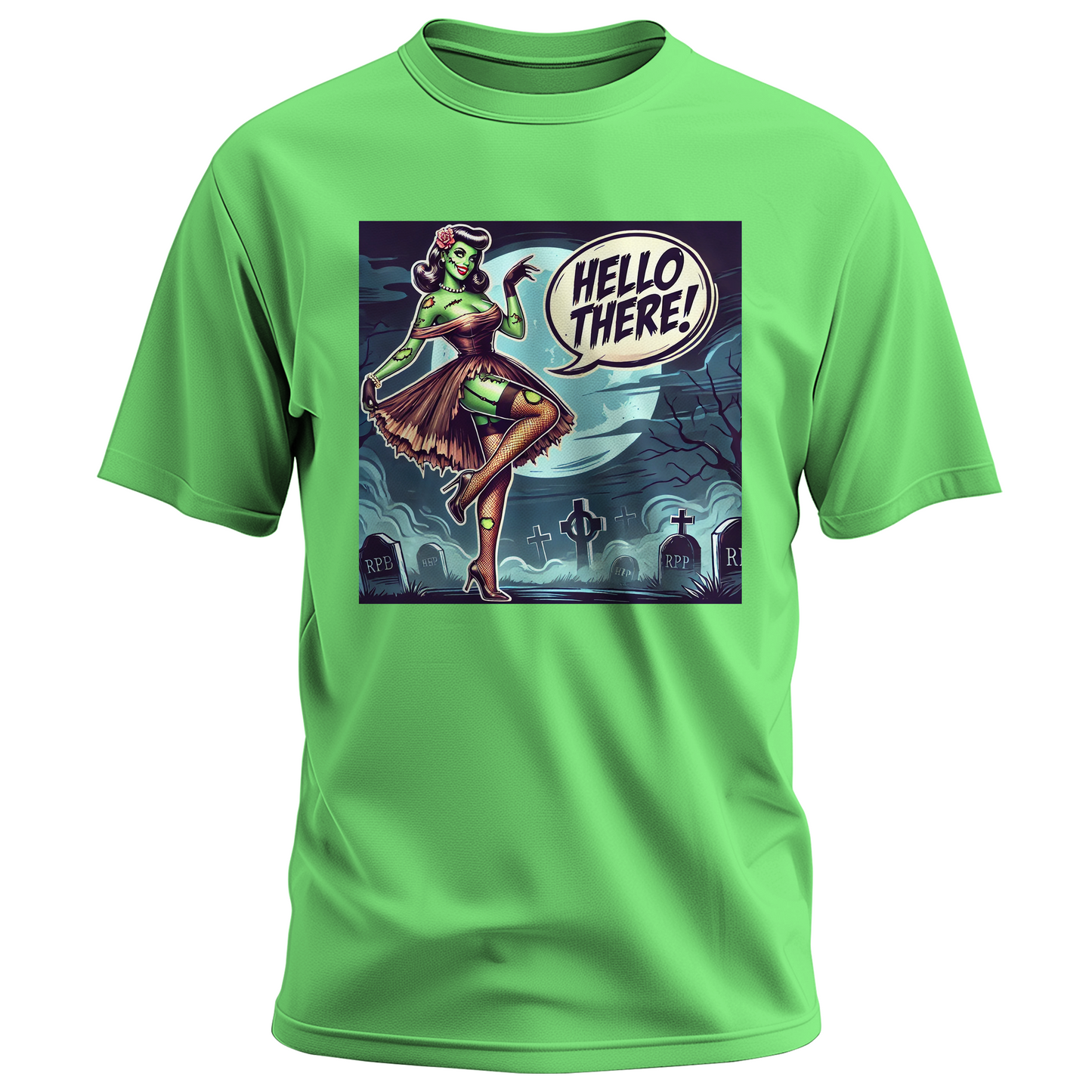 Zombie PinUp T-Shirt 100X (4,299 Giveaway Entries)