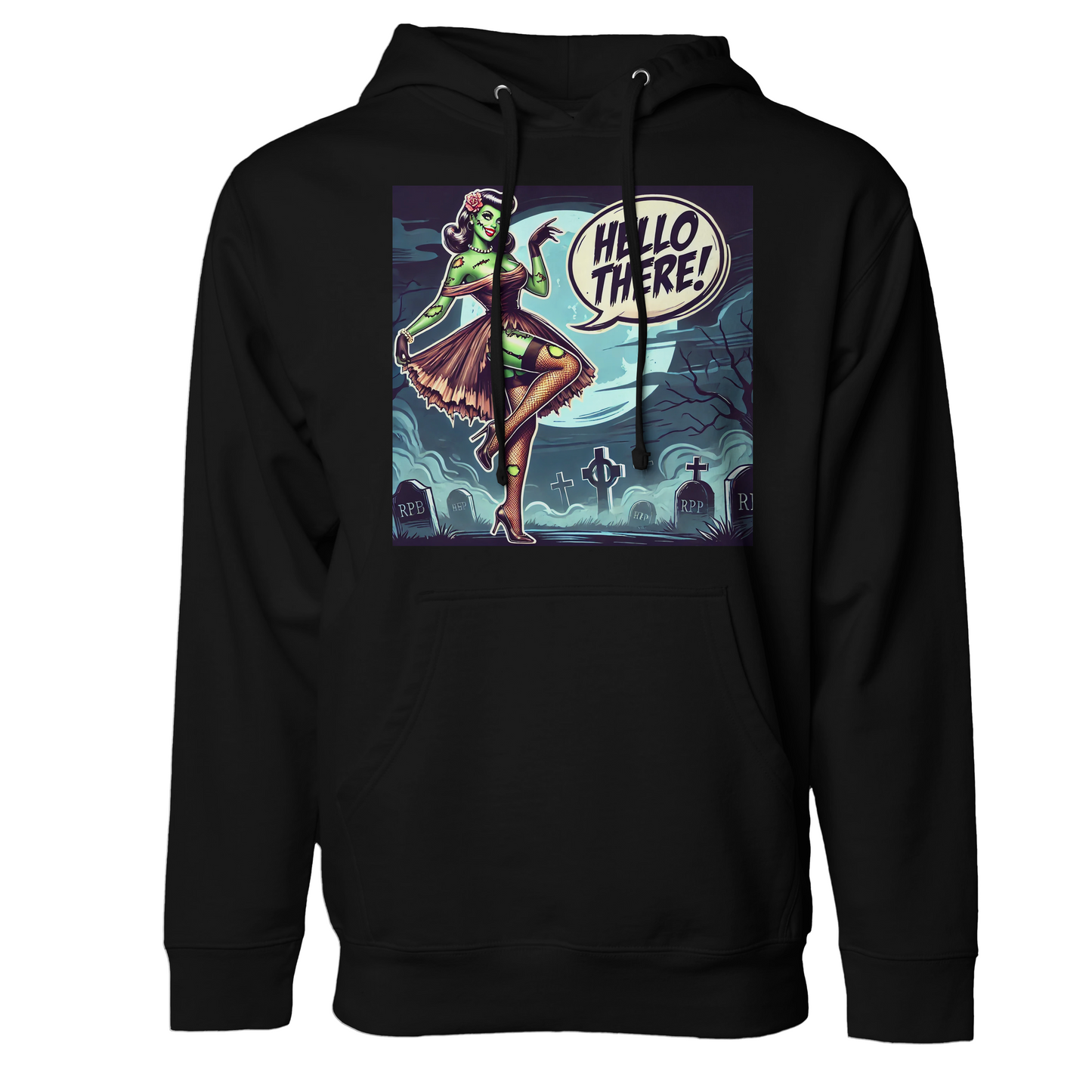 Zombie PinUp Hoodie 100X 8,299 Entries
